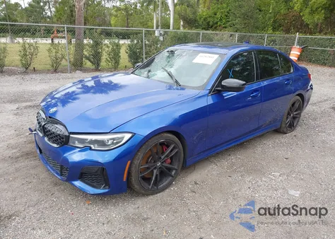 2021 BMW 3 Series M340I z USA, uszkodzony, nr VIN 3MW5U7J04M8B92193